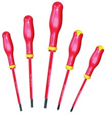 Serie Di 5 Giraviti Per Viti A Intaglio E Croce 1000V  USAG 091  D/SH5