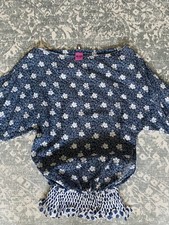 SAVE THE QUEEN CAMICIA CAMICETTA MOLTO CHIC BIANCA E BLU