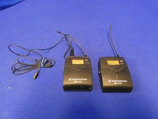 Sennheiser SK 100 Transmitter G3 516-558MHz, EK100 Receiver G3 518-558MHZ, LAV