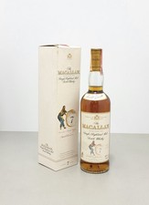 Macallan 7 years 1980s single highland malt scotch whisky 70 cl 40% Giovinetti