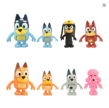 Bluey Family Set 8 Action