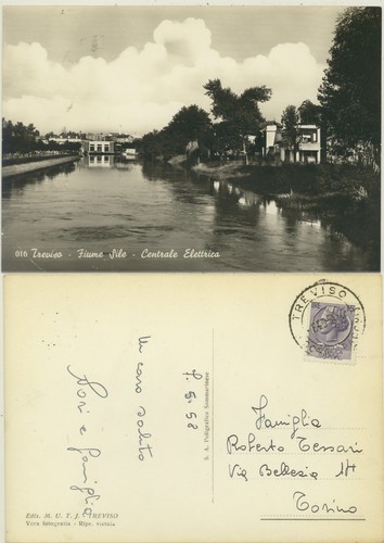 Treviso fiume sile centrale - treviso, -centrale