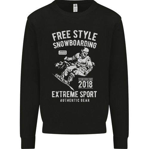 Felpa snowboard freestyle - felpa,