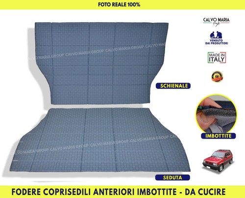 Fodere sedili fiat panda - fodere,
