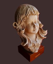 LUIGI PAOLETTI SCULTURA VOLTO