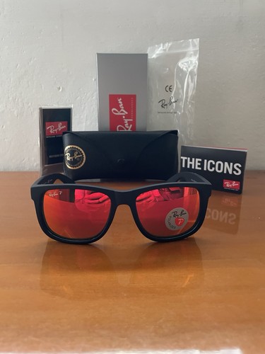 Ray ban justin nero opaco - ray-ban, +