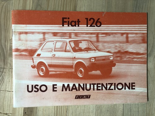 Libretto uso manutenzion - libretto, e