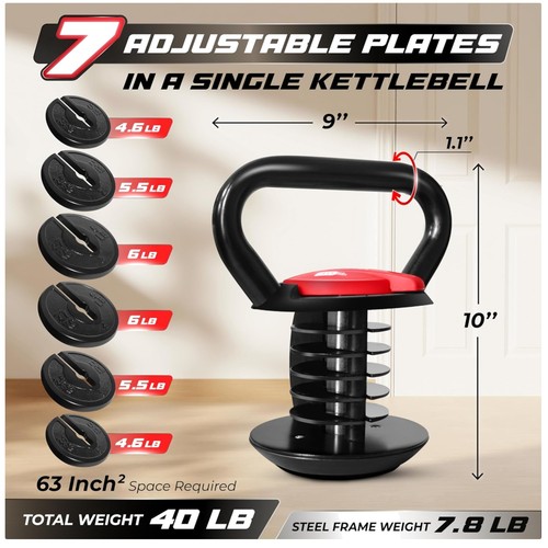 Set kettlebell regolabili - set, di