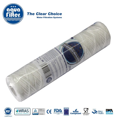 Filtro acqua sedimenti ferita