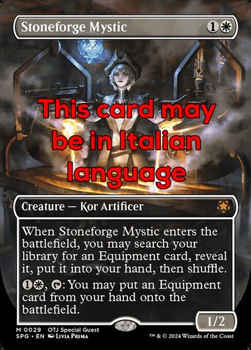 Mtg stoneforge mystic - mystic, 29