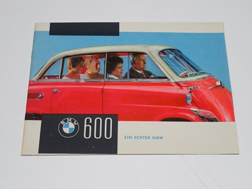 Bmw 600 isetta brochure - 600,
