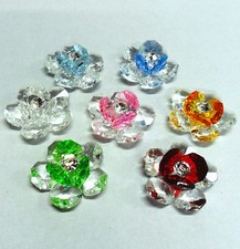 Bomboniere Calamite fiore in cristallo swarovski matrimonio battesimo comunione