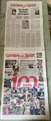 100 anni corriere dello - dello, sport