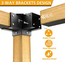 Kit Pergola Staffe Angolari
