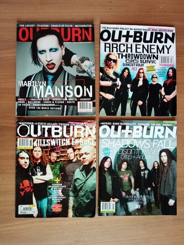 Outburn rock music magazine - rock,