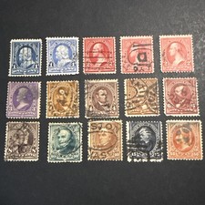 Grande gruppo di francobolli