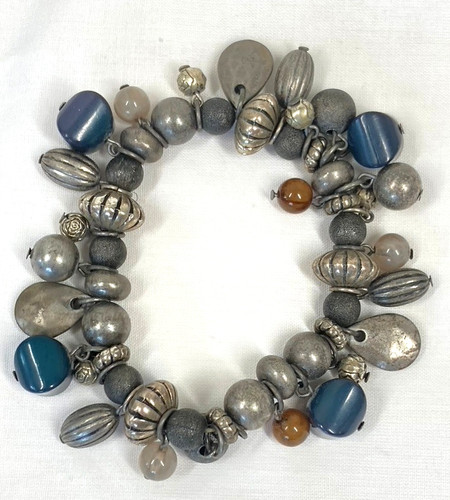 Bracciale charm perline - charm,
