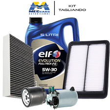 KIT TAGLIANDO RENAULT KADJAR 1.5 DCI 5 LITRI OLIO ELF FE 5W30 + 4 FILTRI