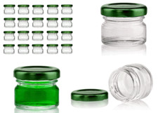 set da 30 vasi vasetti vetro