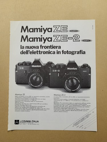Mamiya quartz fotocamera - ze-2,
