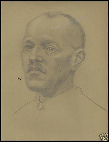 Disegno originale matita - originale, 1900