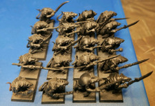 Warhammer FB Old World Skaven x20 Plastic Clanrats Ratti Del Clan Skaventide OoP