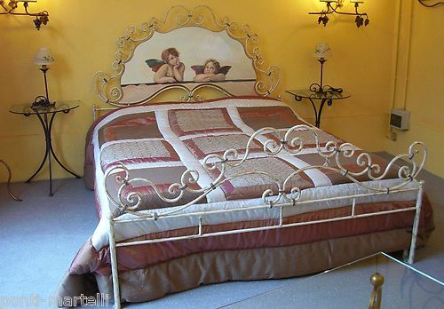Letto ferro battuto - in,