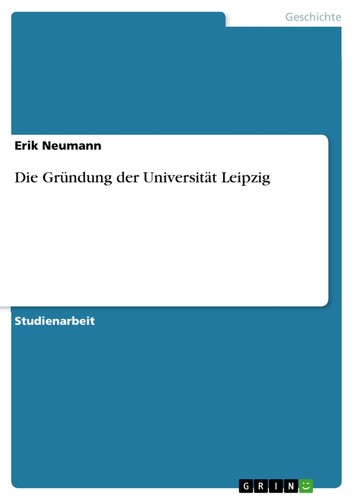 Die gründung der - gründung, universität
