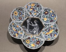 Ciotola smaltata Limoges XIX