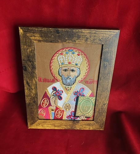Icona san nicola - icona, 5x7