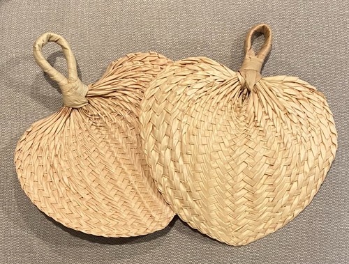 Coppia ventagli vintage - coppia,