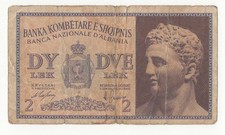 2 LEK OCCUPAZIONE ITALIANA