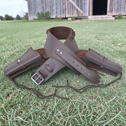 Fondina doppia pistola cowboy