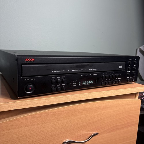 Adcom gcd 700 disc - gcd-700, cd