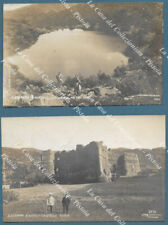 S. STEFANO D'AVETO, Genova. 2 cartoline viaggiate nel 1908 e 1909.