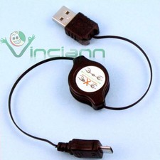 Cavo dati USB retrattile per Samsung Omnia 2 i8000 CRM