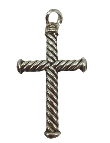 Ciondolo croce semplice cavo