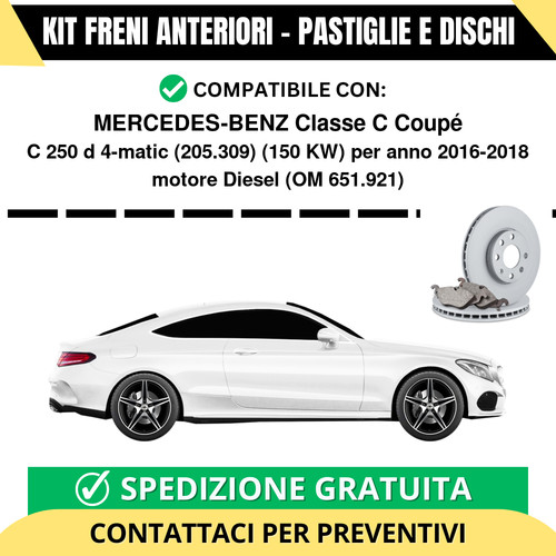 Kit freni anteriori - freni,