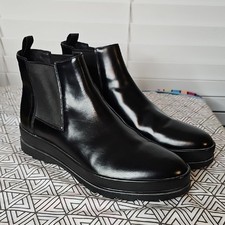 Prada Mens 7.5 Brushed Black