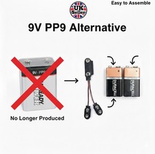 Adattatore batteria da PP3 a