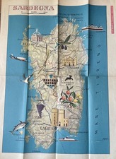 manifesto poster scolastico regioni italia sardegna geografia carta cartina