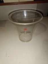 SECCHIELLO CHAMPAGNE TAITTINGER TRASPARENTE IN PLASTICA