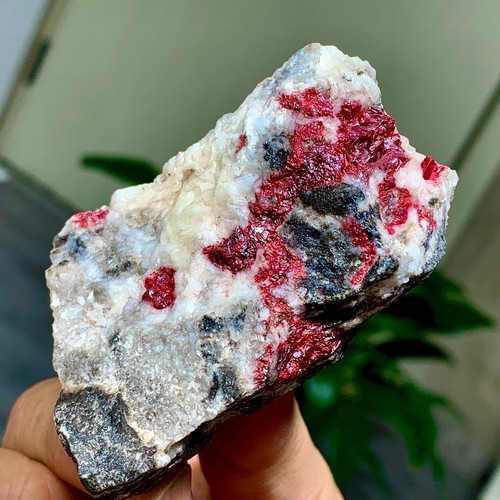 124g raro bellissimo - 124g, cinabro