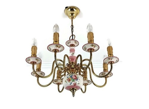 Lampadario romantico italiano