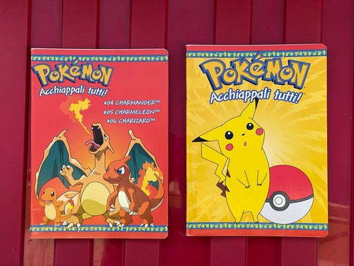 Lotto quaderni pokemon - quaderni, anni