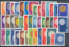 EUROPA CEPT 1970 set completo