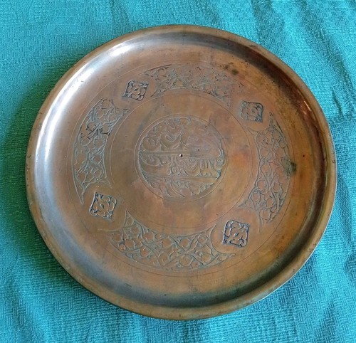Piatto rame souvenir dalla - souvenir,