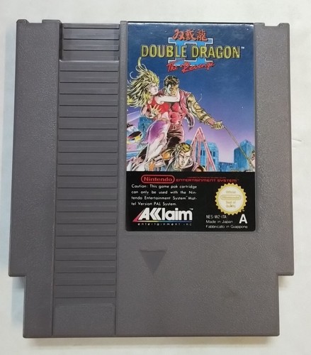 Nintendo nes double dragon - nintendo, ii