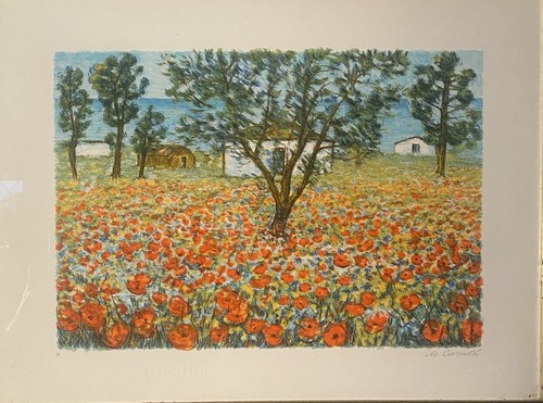 Michele cascella campo di - cascella, “
