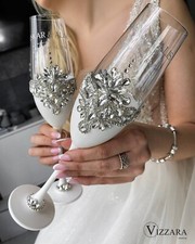 Set 2 Bicchieri Matrimonio